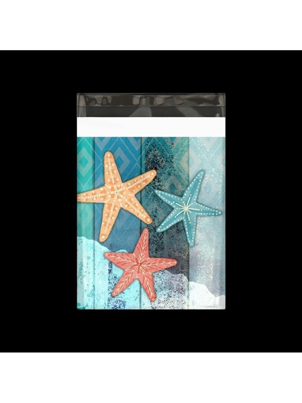 25 10X13 Poly Mailers Sea Star Ocean Fish Shipping Envelopes Bags PRICE IS FIRM - Picture 13 of 14